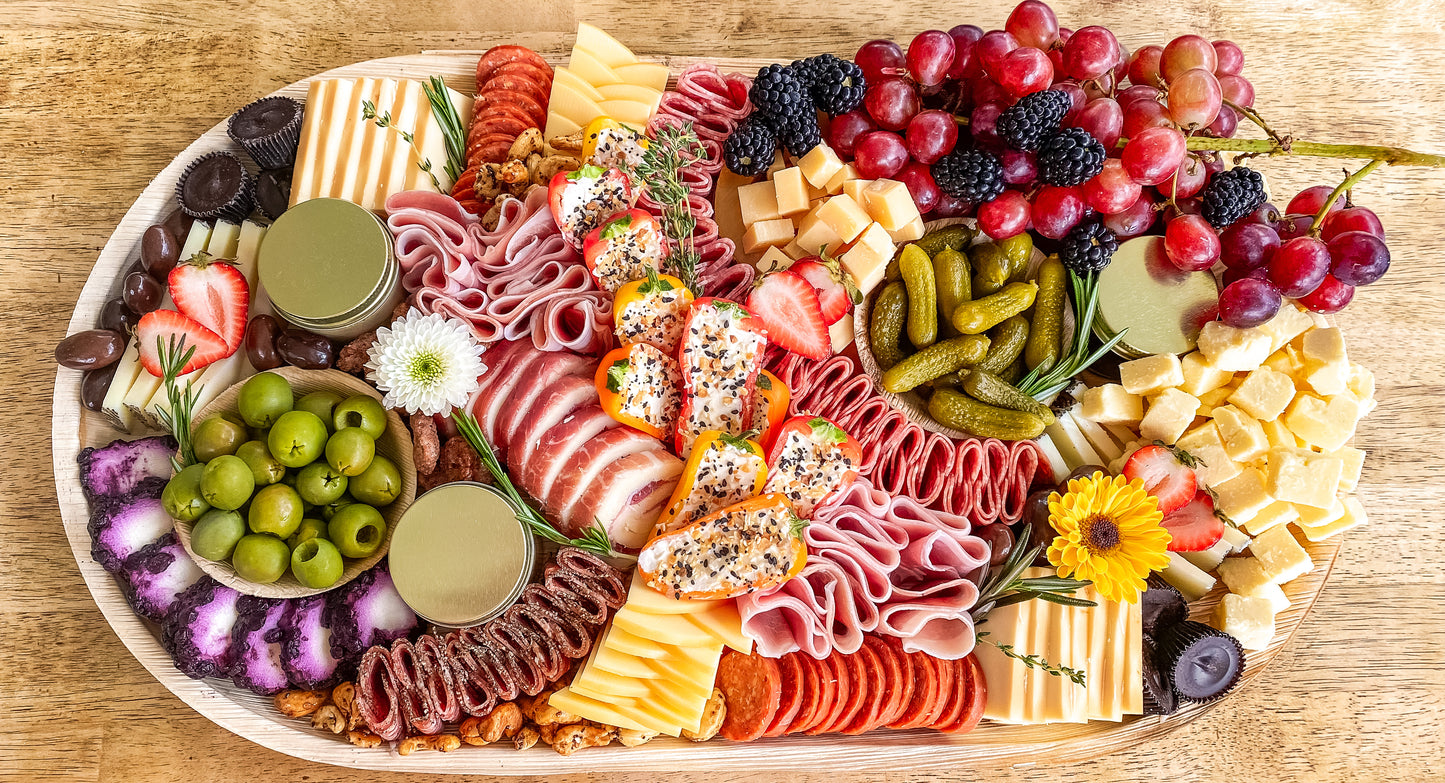 22”x12” Chef’s Choice Palm Leaf Platter