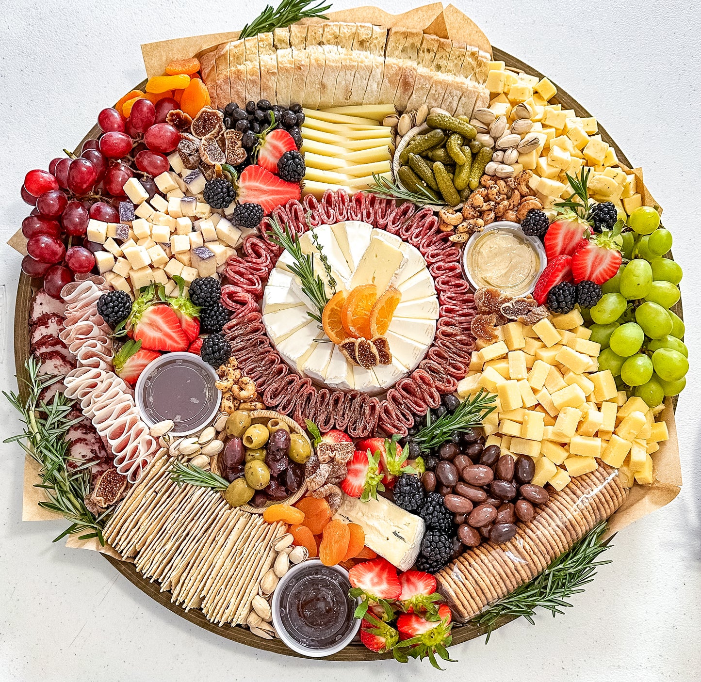 23-24" Grazing Table Board (serves 30-40, RENTAL ONLY)