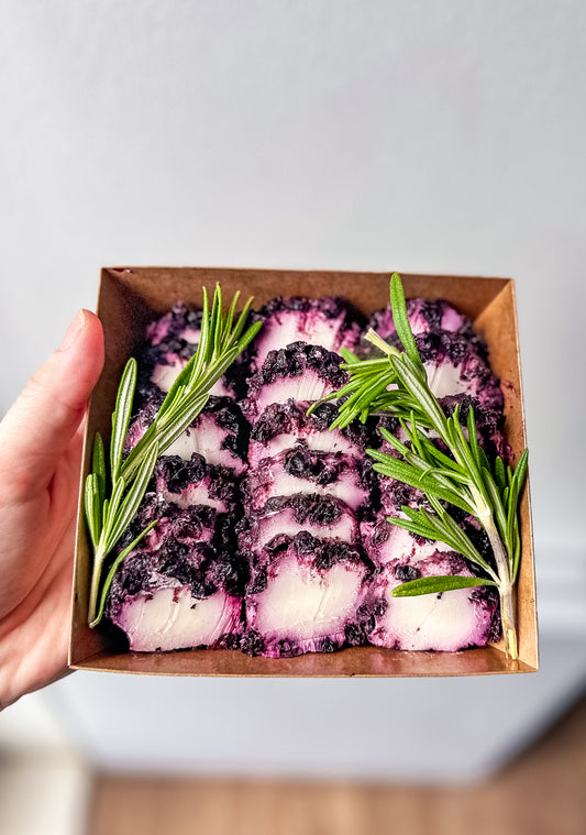 Blueberry Vanilla Goat Cheese
