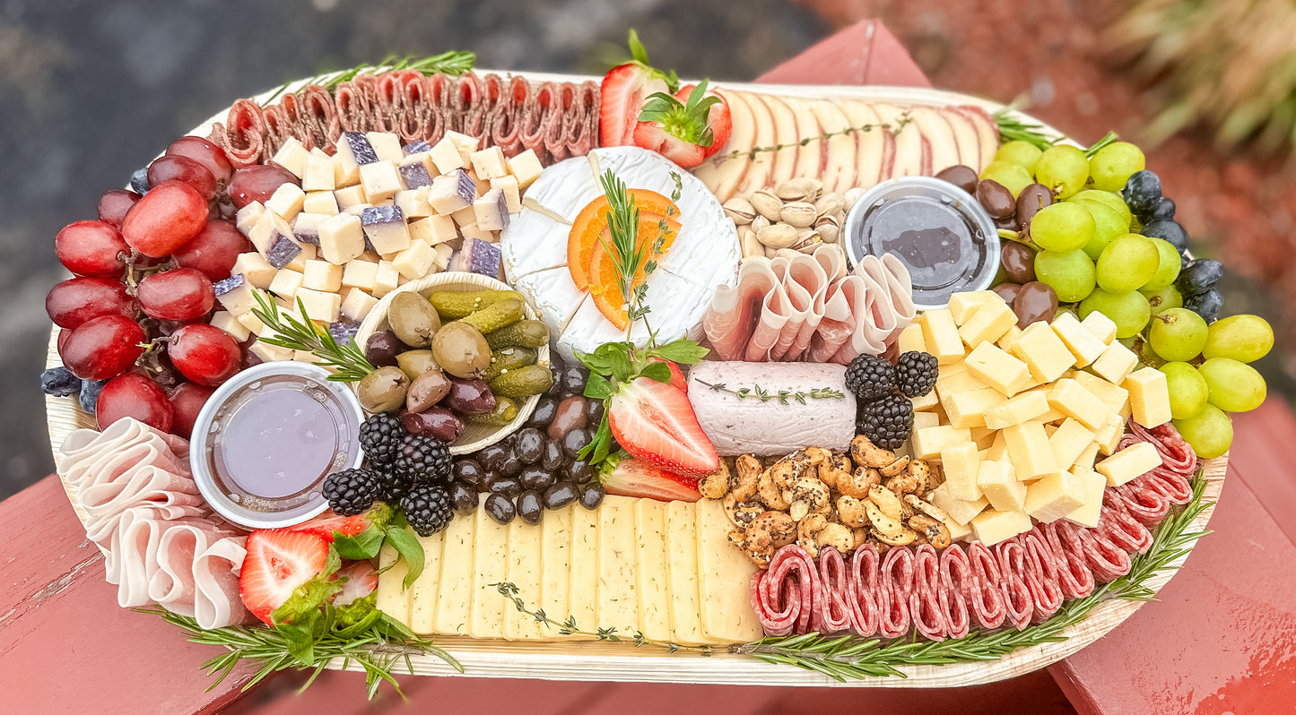 22”x12” Chef’s Choice Palm Leaf Platter