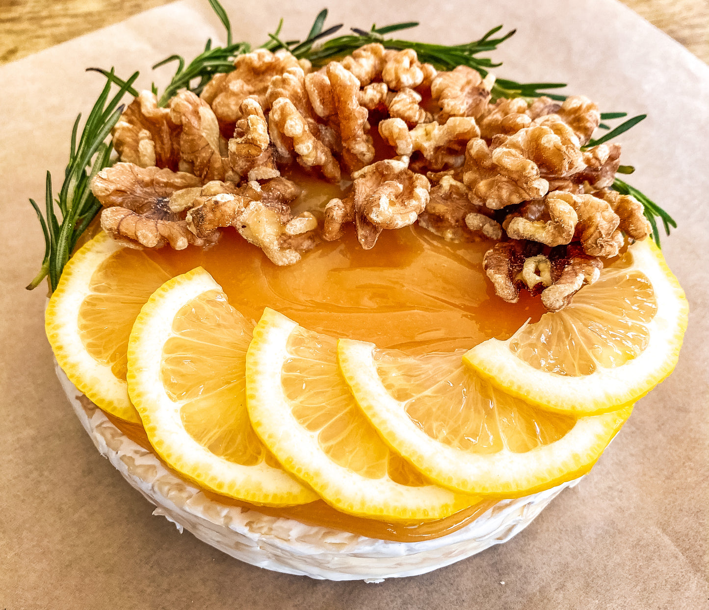 Take & Bake Lemon Walnut Brie